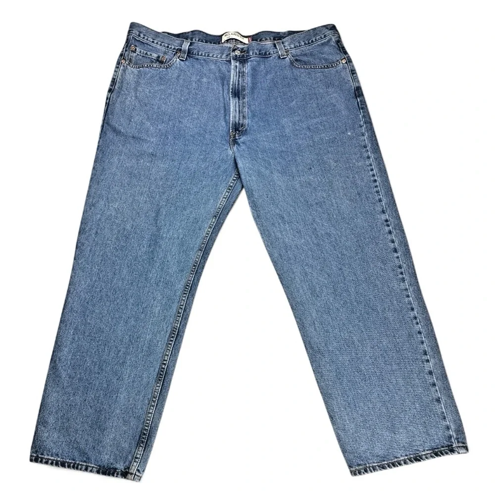 Levi's 550 Men's Relaxed Fit Jeans | 100% Cotton Straight Leg Denim | Size 46x30